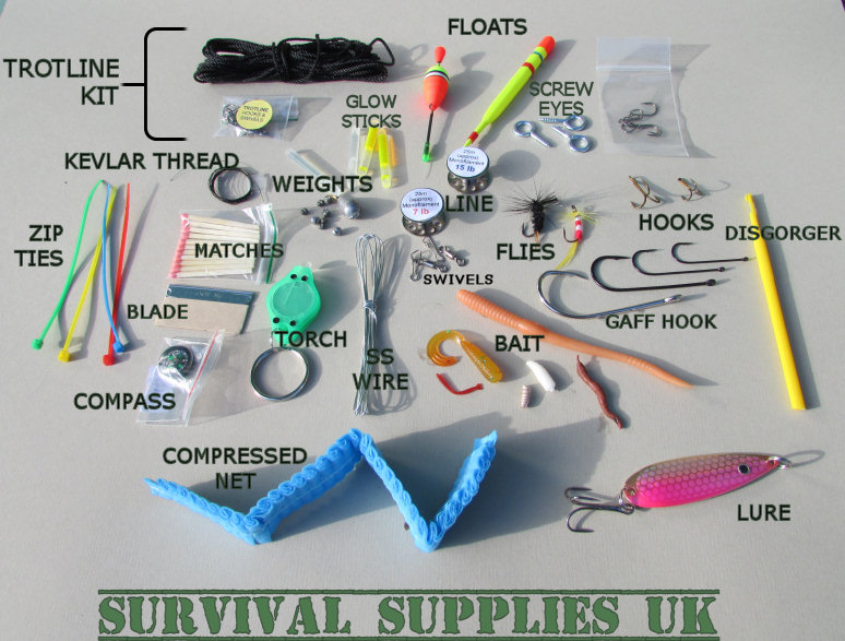 THE Ultimate Emergency Survival Fishing Kit